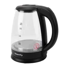 Jarra Elétrica Smartfy JE01V - 1.8L - 1500W - 220/240V 50/60HZ - Preto