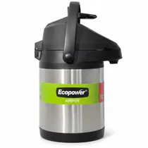 Garrafa Térmica Ecopower EP-3094 de 2,5 Litros - Preta