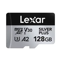 Memoria Micro SD Lexar Profesional Silver Plus 205/150 MB/s Uhs-I C10 128GB