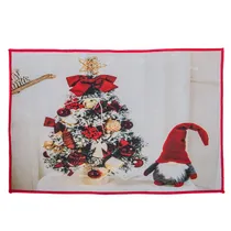 Tapete de Natal Decorativa Design de Árvore 40X60CM