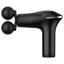 Massageador Eletrico Facial Gun HB-011 / 6 Velocidades e Acessorios Incluidos - Preto
