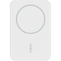 Carregador Portátil Magnético Belkin 5.000 Mah Branco - BPD004BTWT