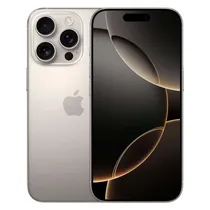 Apple iPhone 16 Pro A3083 LL/A 512GB Esim Tela 6.3" - Titânio Natural