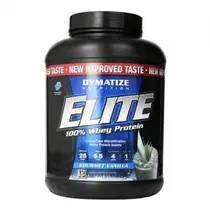 Elite 100% Whey Protein 5LB (2.270KG) Vanilla Gourmet – Dymatize