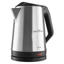 Chaleira Elétrica Britania BCH12I Inox 1.9L/1500W/220V - Prata/Preto