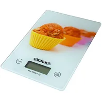 Balança Digital para Cozinha Satellite A-WS8842 para Até 7 KG - Branca/Preta