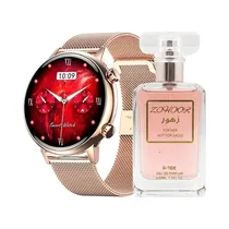 Kit G-Tide Romance Perfume Collection - Smartwatch + Perfume Zohoor - Eau de Parfum - Feminino - 30ML