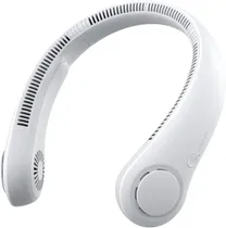 Bladeless Ventilador Portatil A18 p/Cuello 5 W Blanco