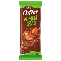 Arcor Chocolate Tableta Cofler Almendras - 55GR .