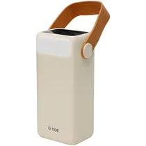 Carregador Portátil G-Tide Poweroasis - 40000MAH - LED - 2XUSB/USB-C - Bege