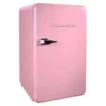Frigobar Quanta Retro Vintaclassic QTFRV91 - 91L - 220V/50HZ - Rosa