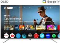 Smart TV Qled JVC 65" LT-65KM748 4K Uhd Bluetooth/Wifi/Googletv