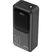 Carregador Portátil FTX FTXPB-30LCD-BK 30.000MAH - Preto