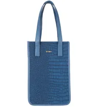 Terrano Bolsa Matera - Cuerina/Cuero Azul Croco Azul Croco