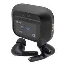 Fone de Ouvido Sem Fio G-Tide Future Pod DWS1 com Bluetooth / Painel Touch - Preto