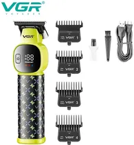Cortador de Cabelo VGR Voyager Hair Trimmer V-185 Recarregável - Verde
