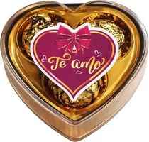 Chocolate Las Delicias Bombom Deli Truffle Mini Coraçao - (3 Unidades)