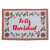 Tapete Natal Decorativa Design Feliz Natal 40X60CM