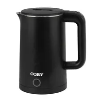 Jarra Elétrica Coby Kettle CY-5601-KET1-BK - 1.5L - 1000W - 110V - Preto