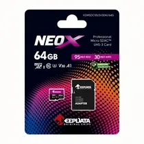 Cartao Microsd 64GB Keepdata Neox V30 A1 C10 KDMSDC10U3V30A1 /64