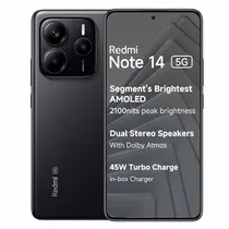 Celular Xiaomi Note 14 8/256GB 5G Preto