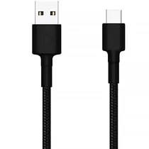 Cabo Xiaomi Mi Braided SJX10ZM / USB-A - USB-C / 1 Metro - Preto