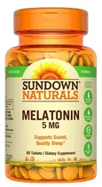 Sundown Naturals Melatonin 5MG (90 Capsulas)
