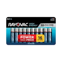 Pilha Alcalina Rayovac AA 16 Unidades