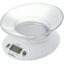 Britania Balanza Digital Cocina BCZ5 5KG/Pila Blanco