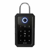 Tuya Cerradura Digital Mini Caja Fuerte Digital Smart Lock(K3F Tuya Ble) BT/Rfid Negro