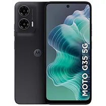 Celular Motorola G35 5G XT2433-5 4GB de Ram / 128GB / Tela 6.72" / Dual Sim 5G - Midnight Preto