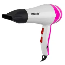 Secador de Cabelo Onida ON-061 / 2 Temperaturas / 3 Velocidades / 3200W / Bivolt - Rosa/ Branco