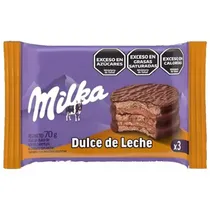 Alfajor Milka Triple Doce de Leite 70G