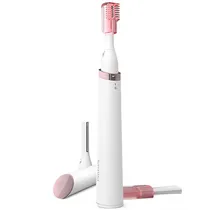 Aparador de Pelos Philips HP6389/00 A Pilha - Branco/Rosa