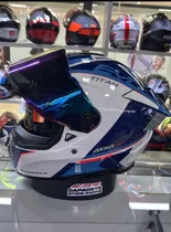 Axxis Casco Hawk SV Solid A7 Blue Gloss Titan