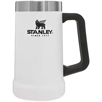 Stanley Vaso Chopera Big Grip Beer Stein Acero/Metal 709ML Blanco