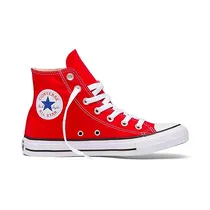 Tênis All Star Converse Chuck Taylor Cano Alto Unisex Algodão Vermelho CT00040004