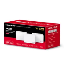Mercusys Router Wifi Halo H80X (3-Pack) Whole Home Mesh WIFI6 AX3000