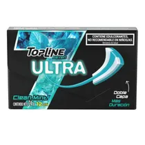 Chicle Topline Ultra Cleanmint de 24 GR.