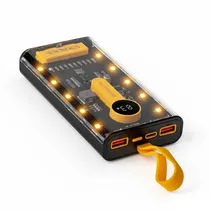 Satellite Cargador Portatil A-PB410005Q 10000MAH 22.5W /Trans Negro/Amarillo/Transp