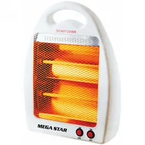 Aquecedor Megastar TC82 com 800W/2 Temperaturas/220V - Branco
