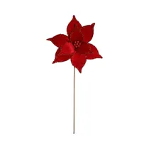 Flor NavideÑa Santini 140-4101231 27 X 55 CM Rojo