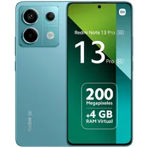 Smartphone Xiaomi Redmi Note 13 Pro 5G Dual Sim 8GB+256GB 6.67? - Ocean Teal (Lacre Pequeno)