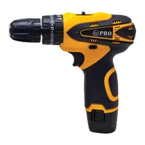 Furadeira e Parafusadeira Sem Fio DV-2013 / 12V com 24 Peças / Bivolt