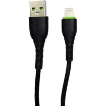 Cabo USB Lightning Ecopower EP-6013 - Preto 1 Metro
