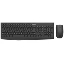 Tec/Mouse Philips C323 Wireless 1000DPI Preto Espanhol