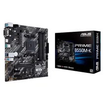 Placa Mãe Asus Prime B550M-K Socket AM4 Chipset AMD B550 DDR4 Micro ATX