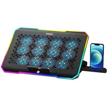 Cooler para Notebook Satellite A-CP43 - 5W - USB - RGB - Preto