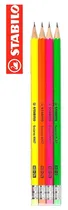 Lápis de Mina com Borracha Stabilo - 4907 (4 Unidades)