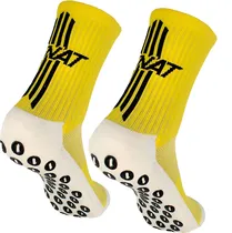 Meia de Futebol Rinat Anti Slip Socks Ad - Amarelo (1 Par)